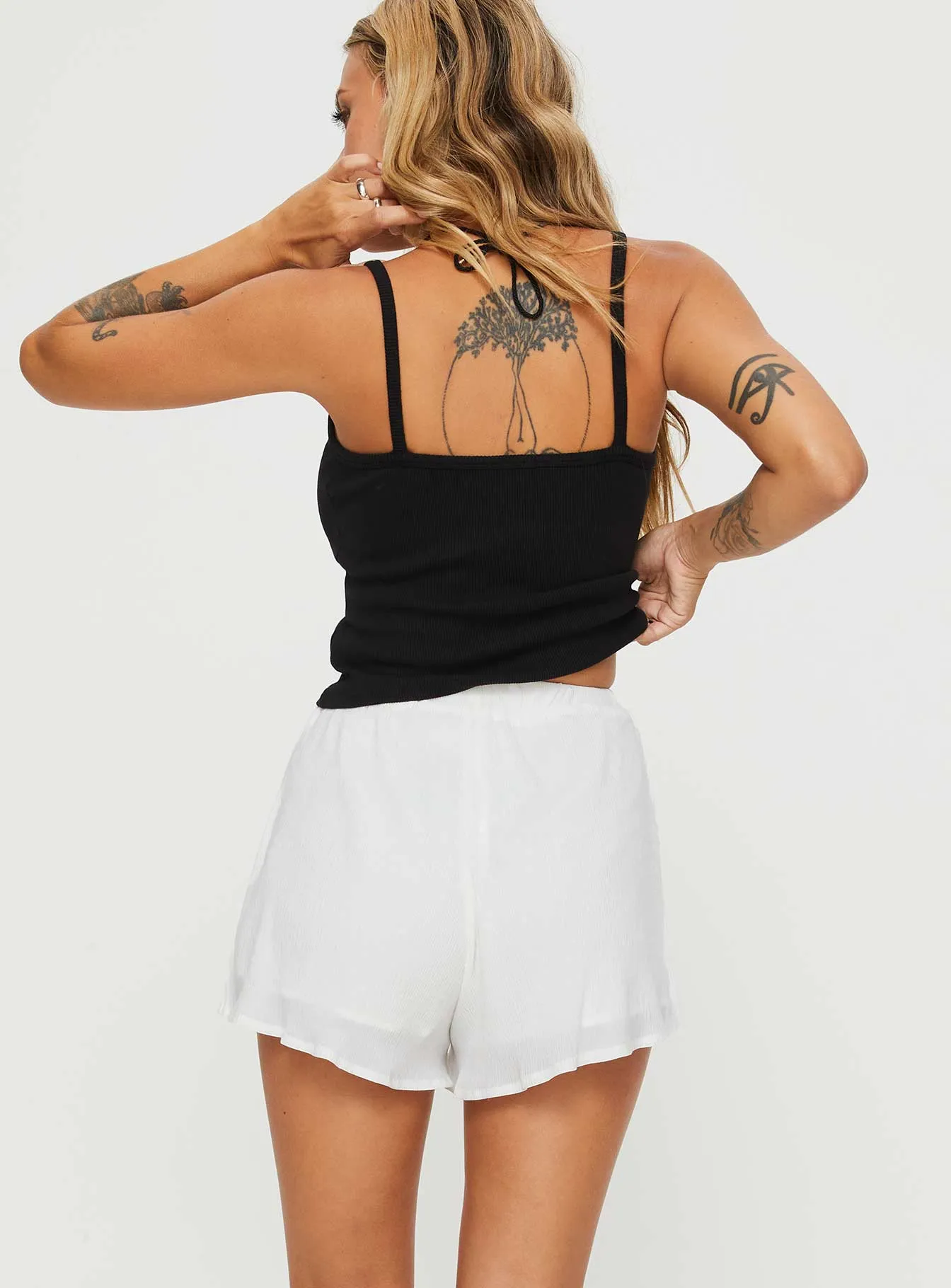 Hunt Shorts White