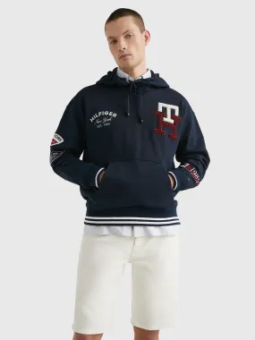 Icons Multi Badge Back Logo Hoodie | Sweatshirts & Hoodies | Tommy Hilfiger