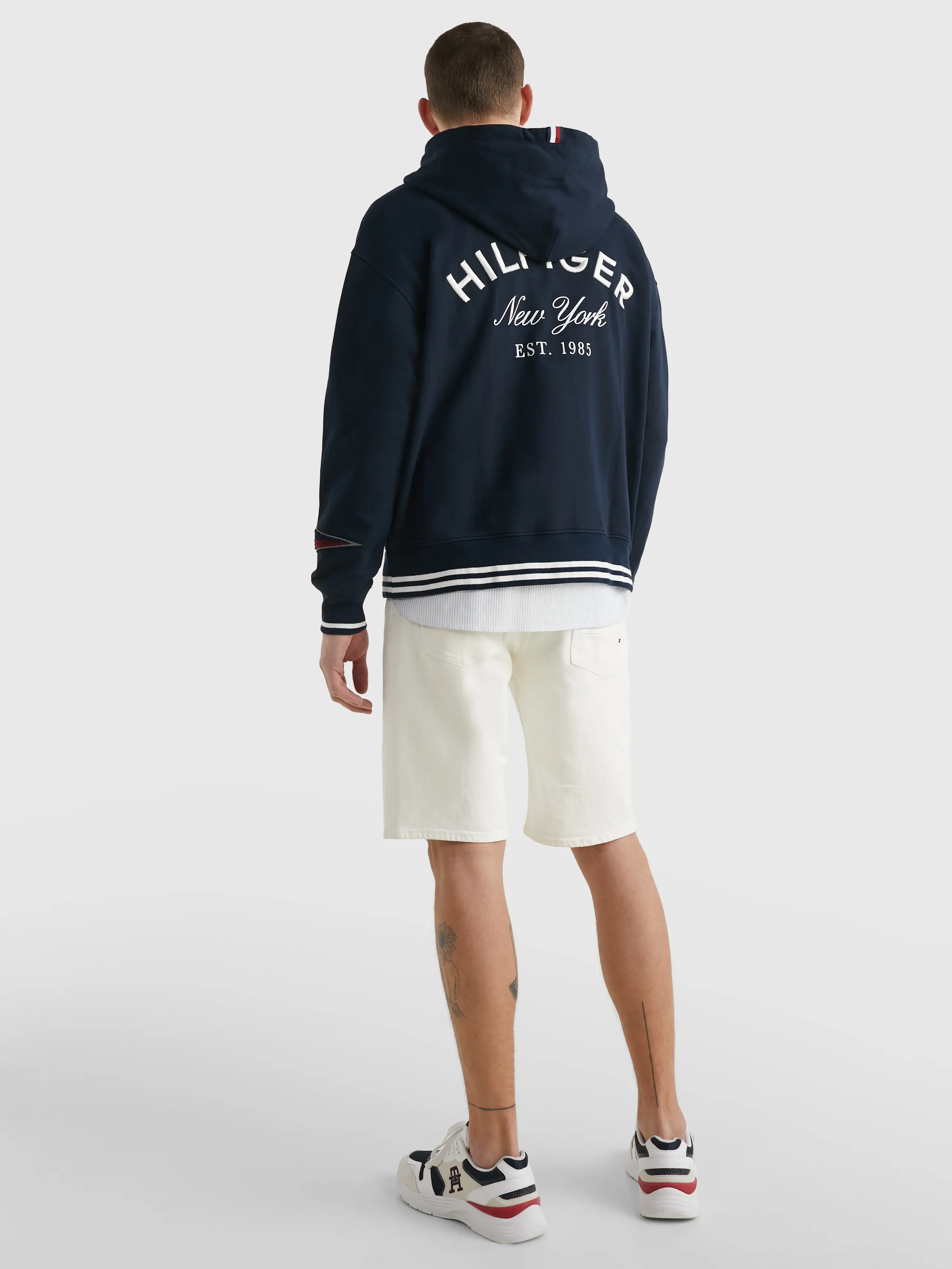 Icons Multi Badge Back Logo Hoodie | Sweatshirts & Hoodies | Tommy Hilfiger