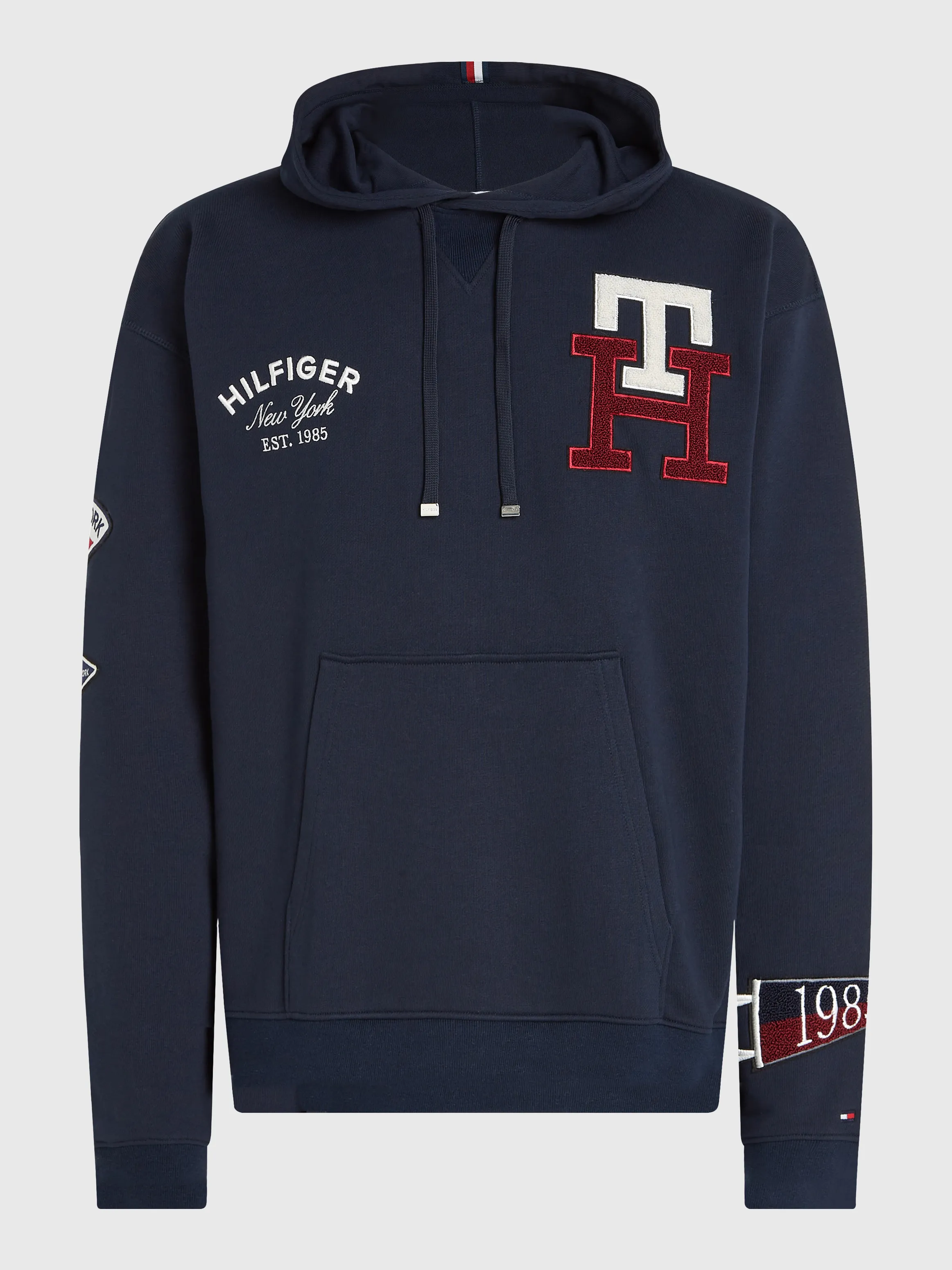 Icons Multi Badge Back Logo Hoodie | Sweatshirts & Hoodies | Tommy Hilfiger