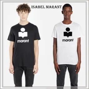 Isabel Marant  |Unisex Street Style Logo T-Shirts