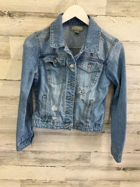 Jacket Denim By Falls Creek In Blue Denim, Size: S