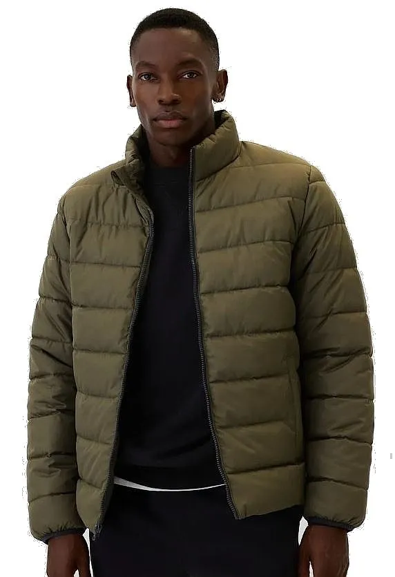 jacket GAP Logo Puffer - Olive Night - men´s