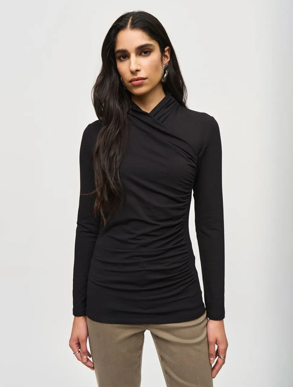 Jersey Knit Fitted Top | Joseph Ribkoff