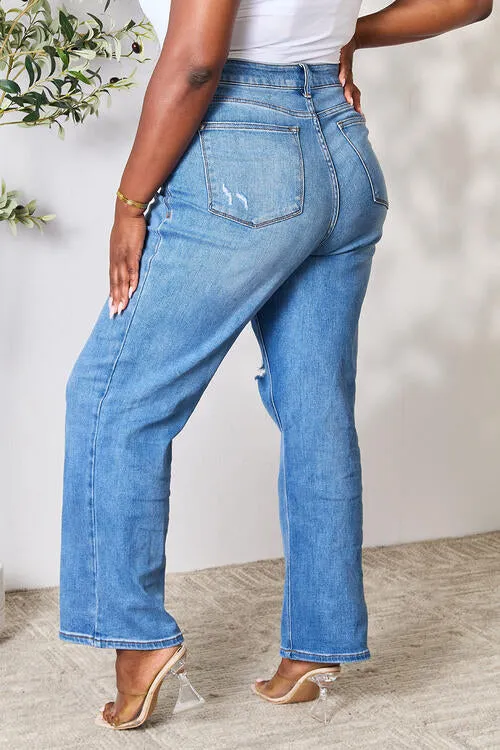 Judy Blue High Waist Distressed Jeans