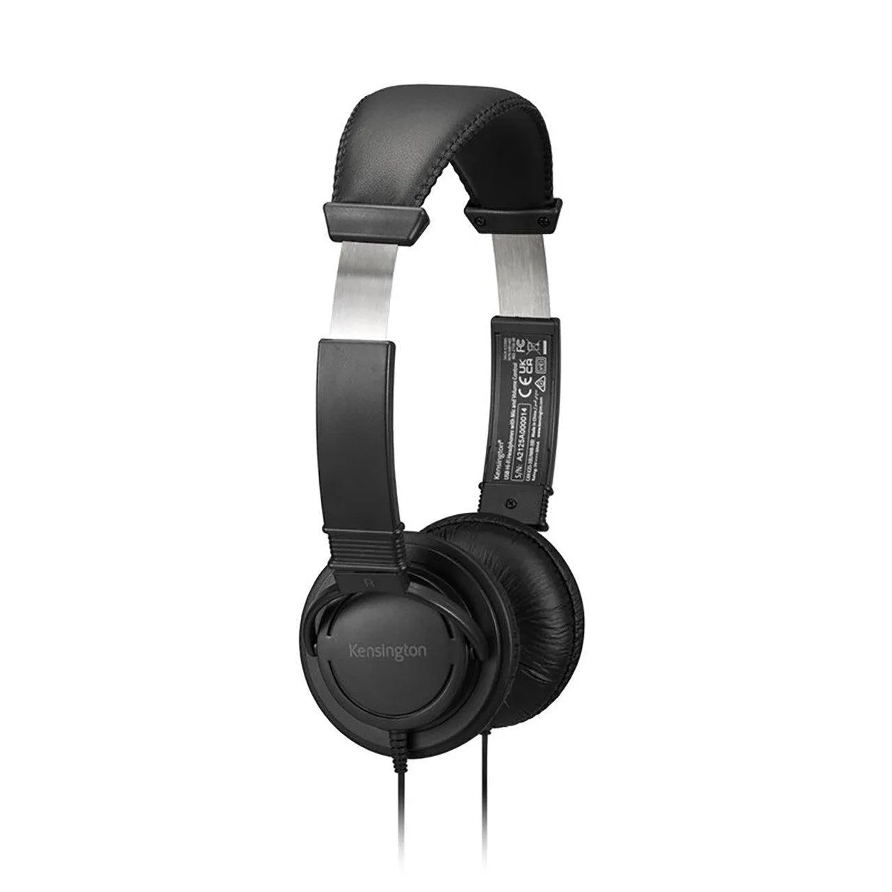 Kensington Headphones Hi-Fi Microphone & Volume Control Black