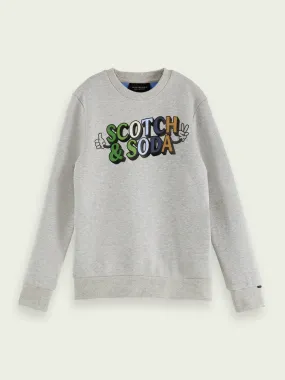 Kids Logo Printed Sweater (162734)