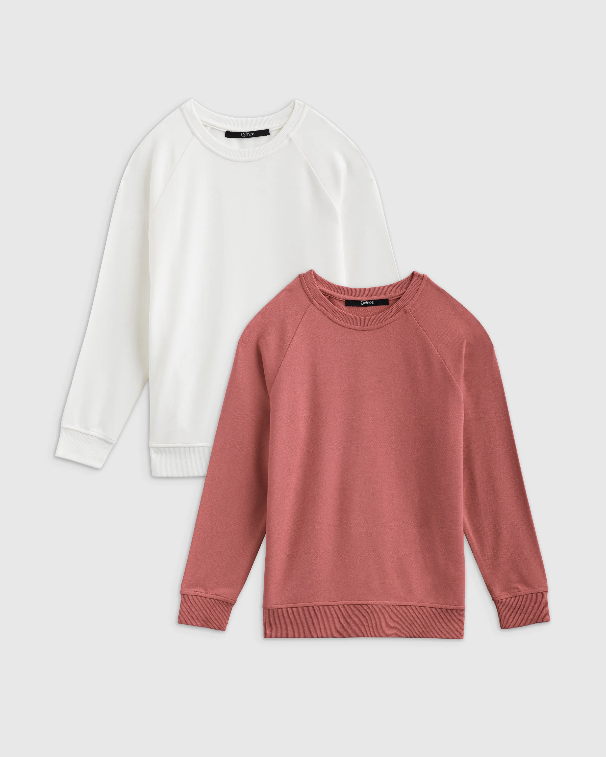 Kid's French Terry Modal Crewneck Sweatshirt 2-Pack