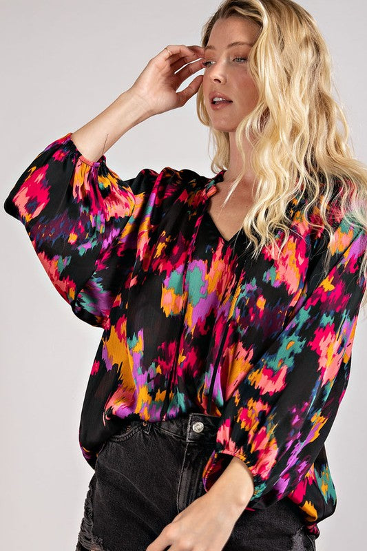 KOHEN FLORAL BLOUSE [ONLINE EXCLUSIVE]