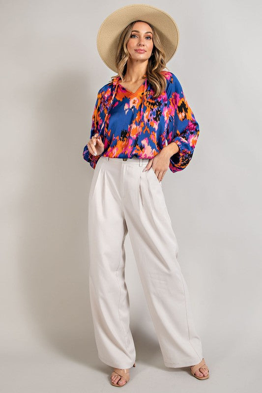 KOHEN FLORAL BLOUSE [ONLINE EXCLUSIVE]