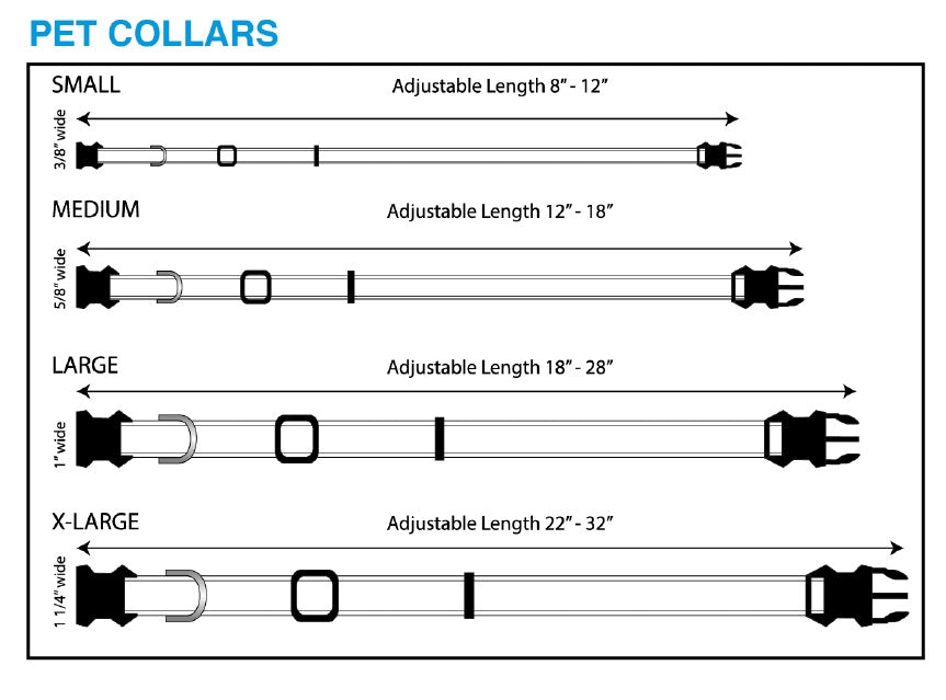 Leafs Woven Pet Collar