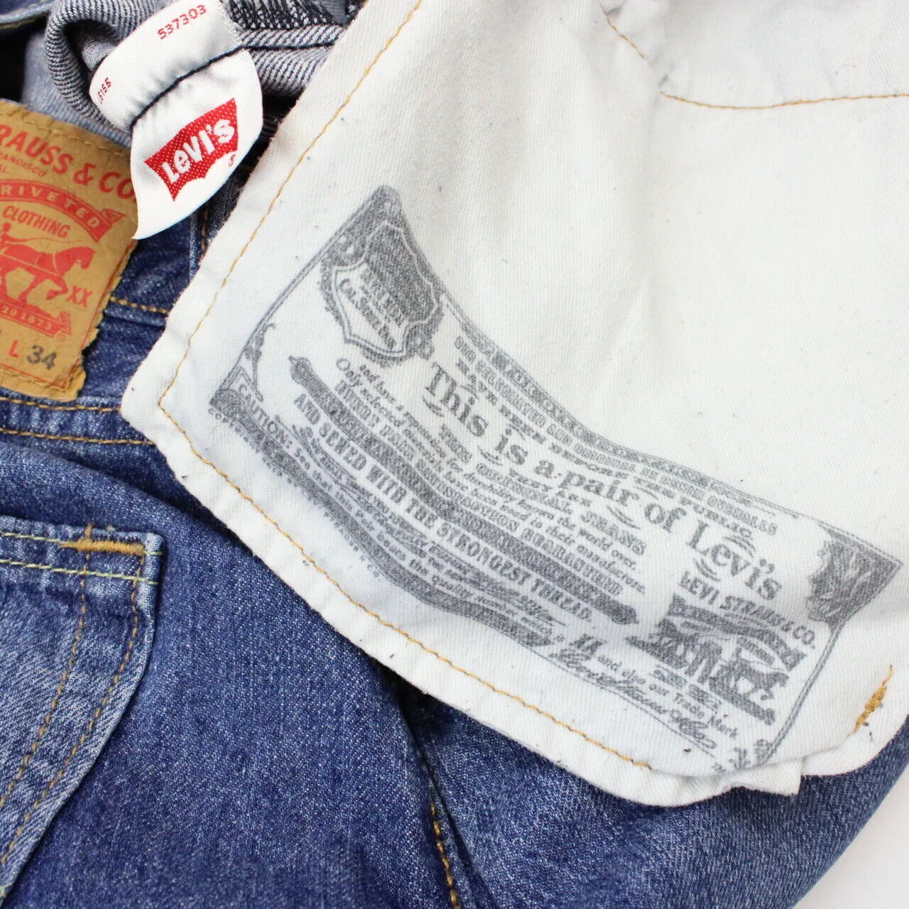 LEVIS 501 Jeans Blue | W34 L34