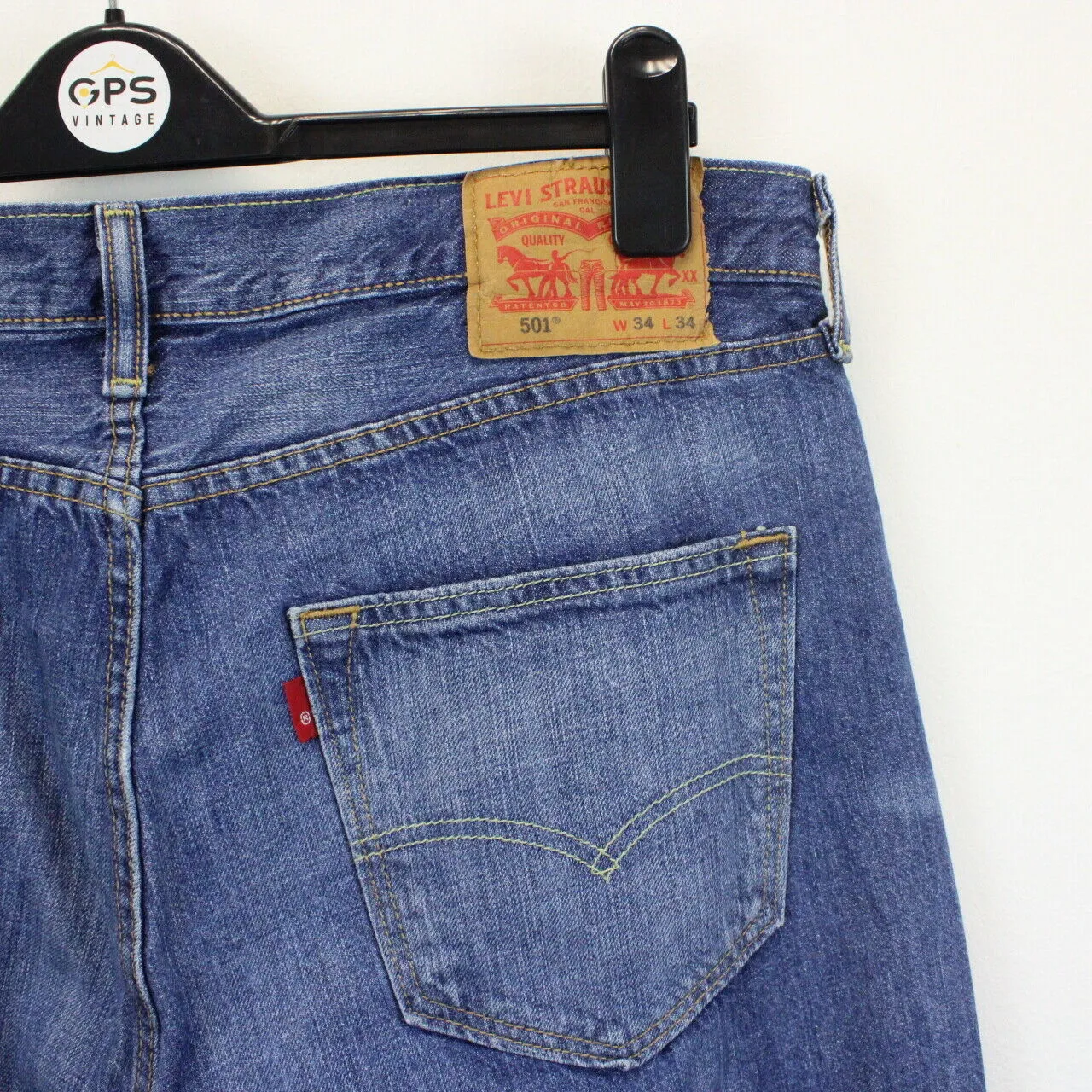 LEVIS 501 Jeans Blue | W34 L34