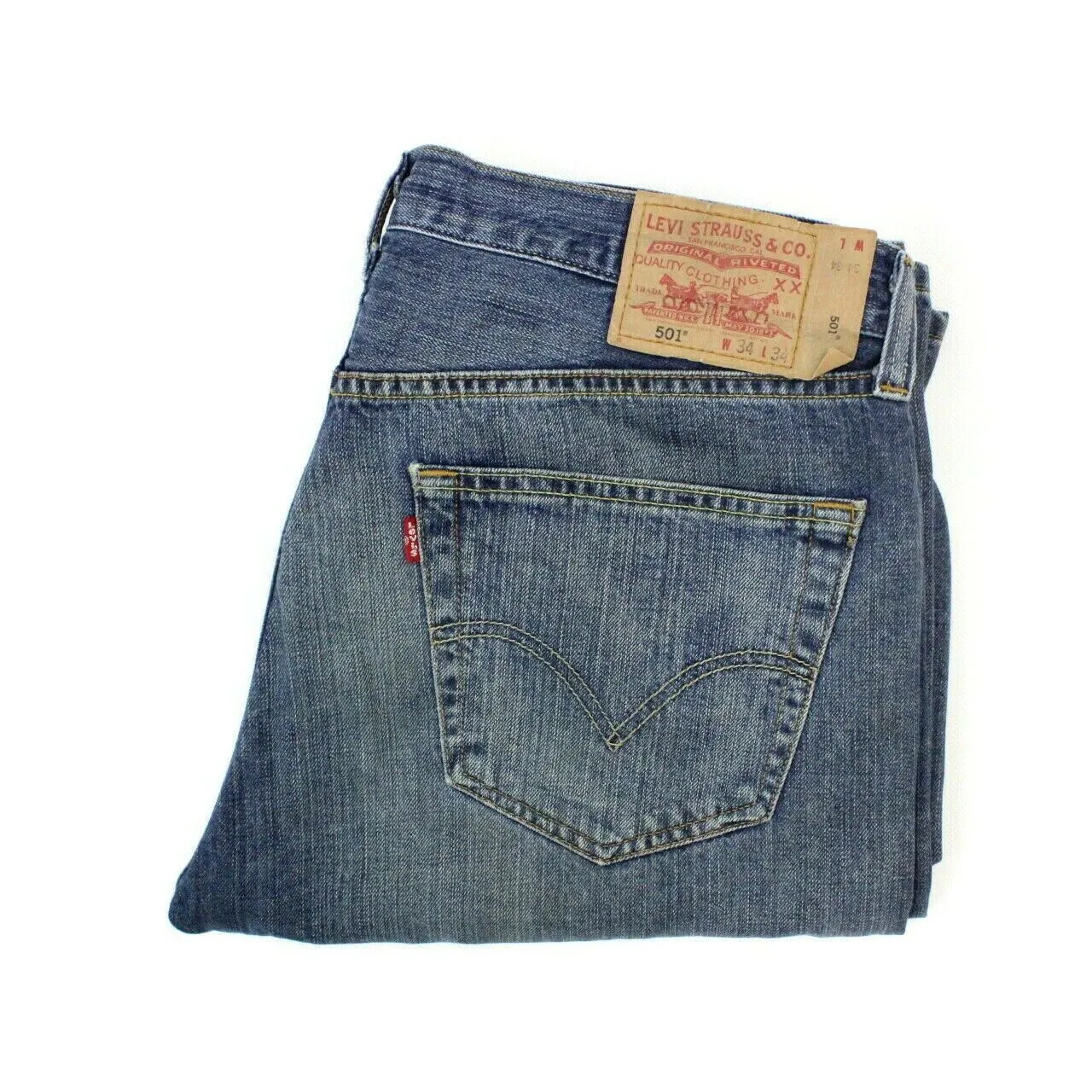 LEVIS 501 Jeans Dark Blue | W34 L34