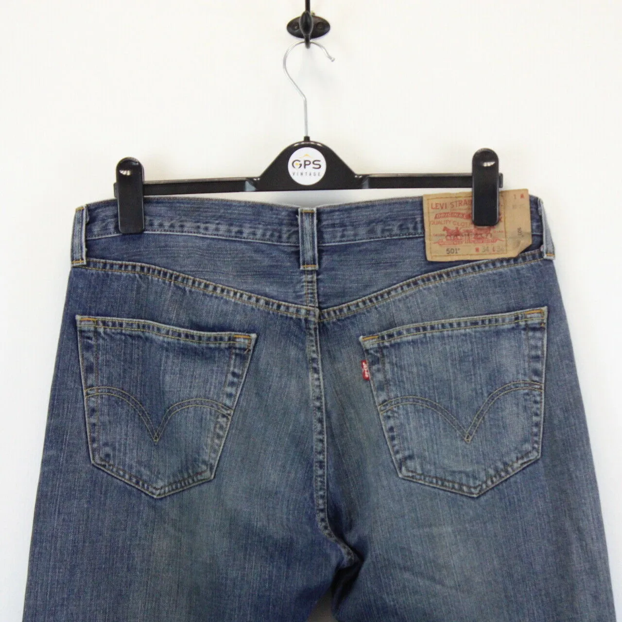 LEVIS 501 Jeans Dark Blue | W34 L34