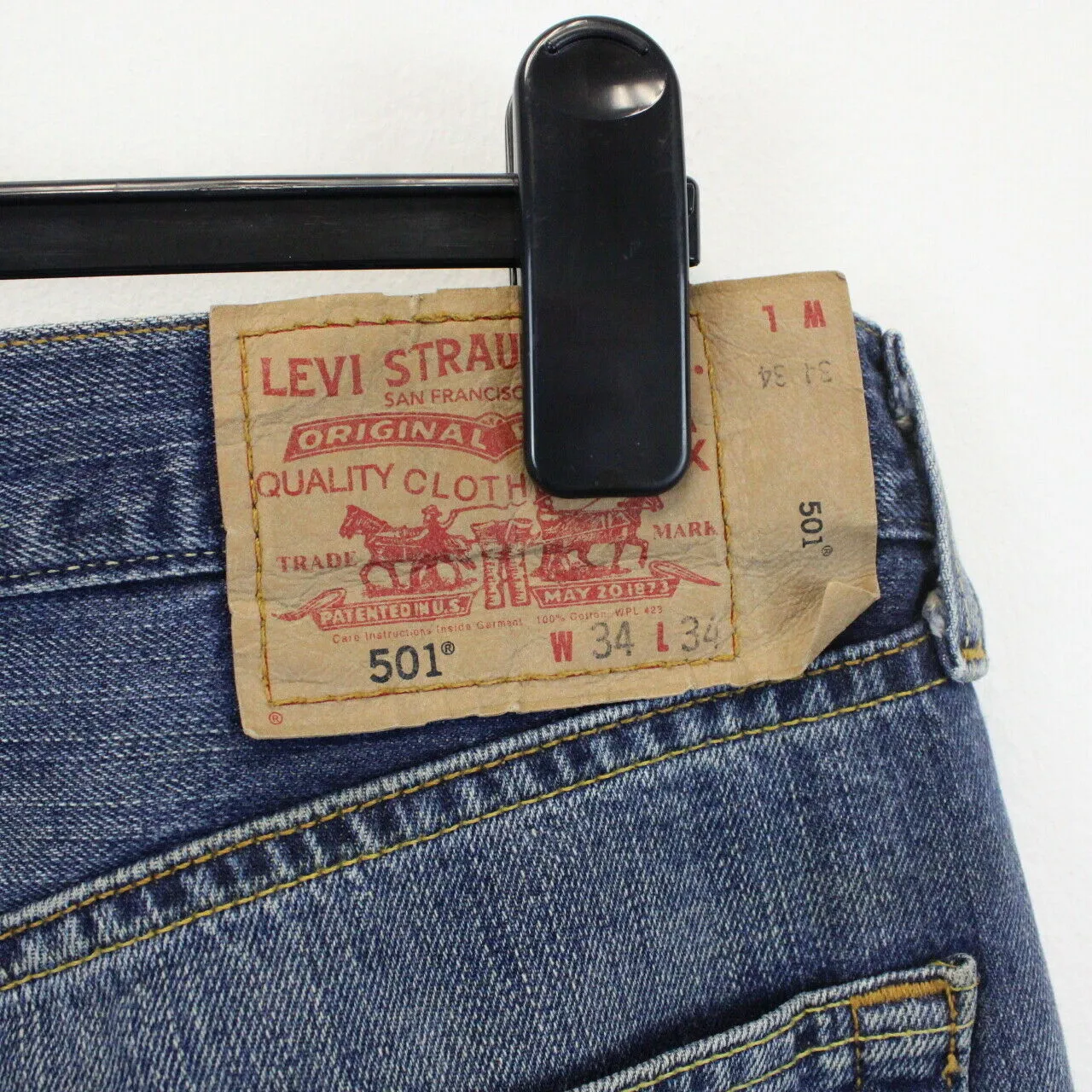 LEVIS 501 Jeans Dark Blue | W34 L34