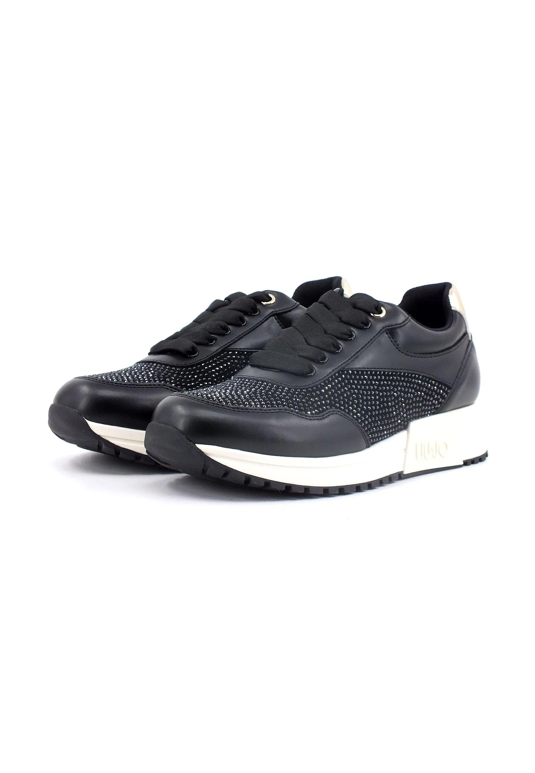 LIU JO Johanna 02 Sneaker Donna Black BF3135EX146