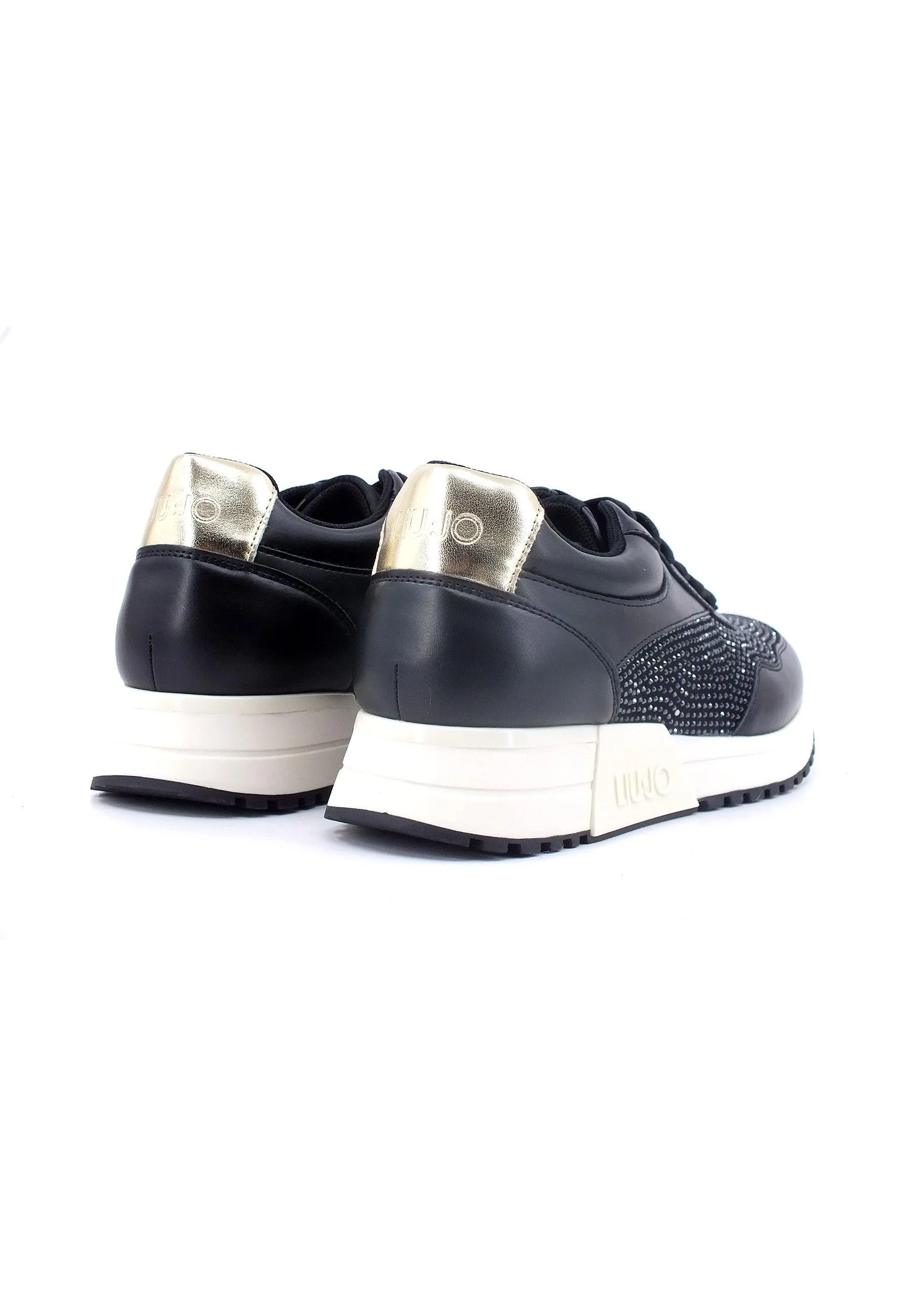 LIU JO Johanna 02 Sneaker Donna Black BF3135EX146