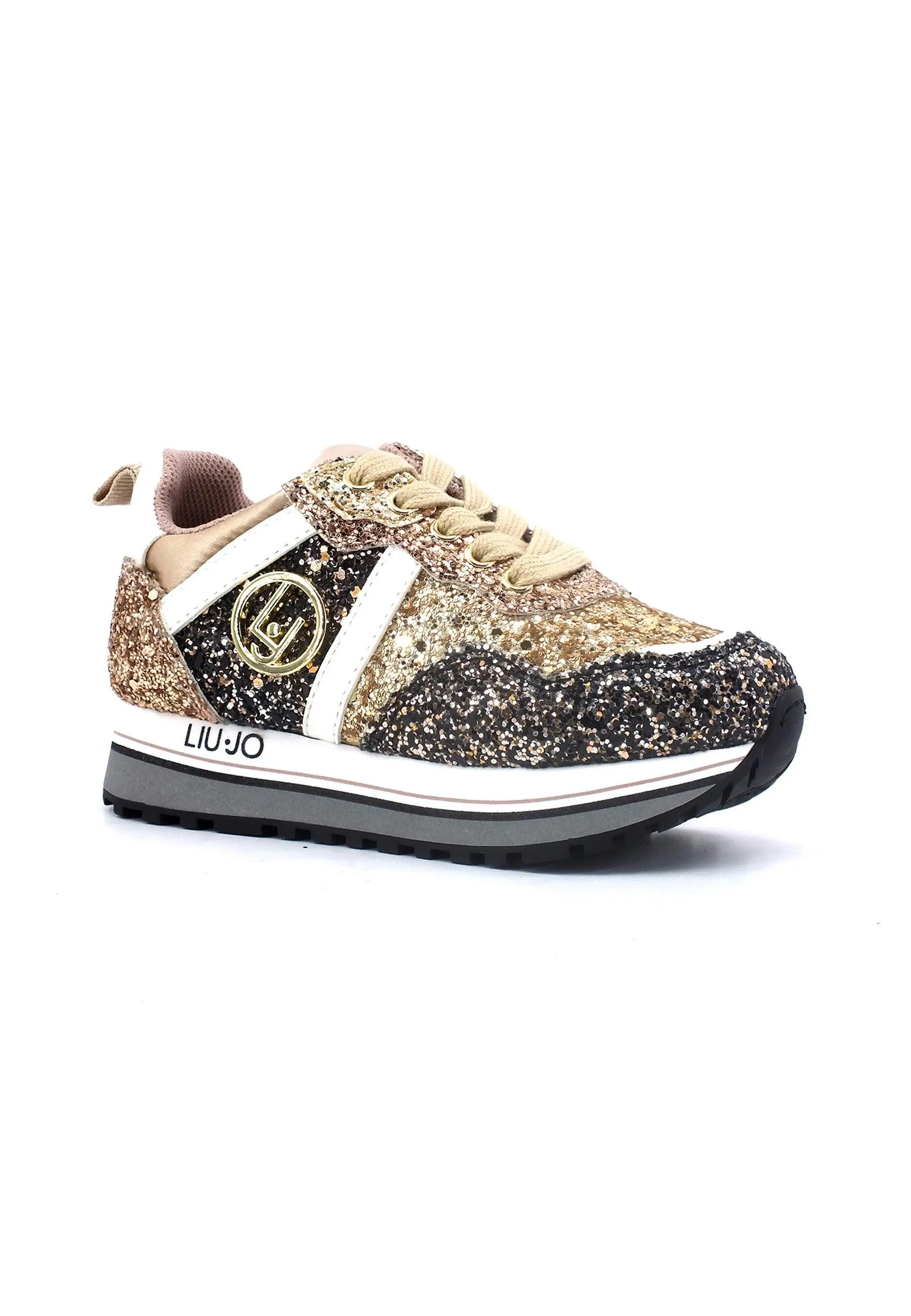 LIU JO Wonder 604 Sneaker Bimbo Gold 4F3301TX007