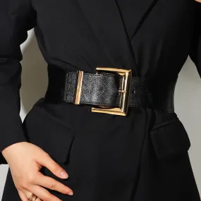 Loose belt women decorative simple retro waist