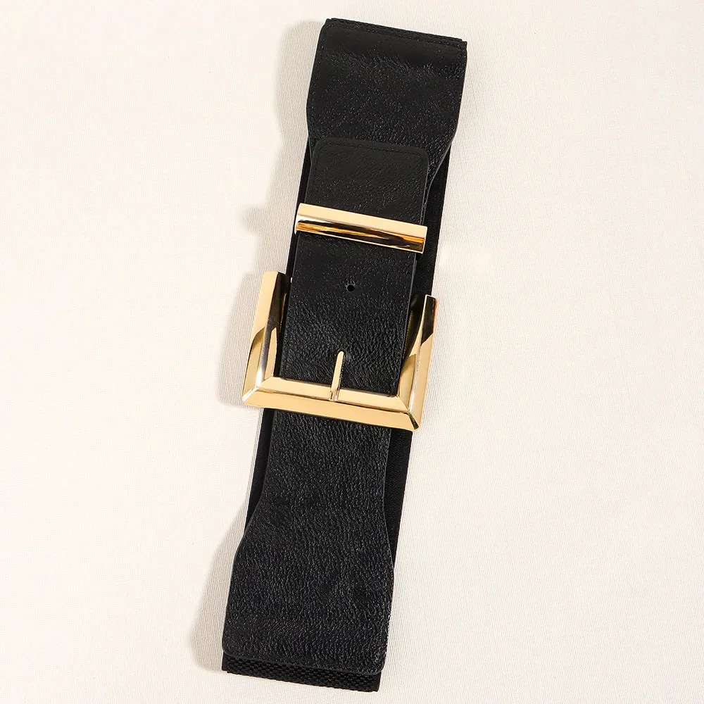 Loose belt women decorative simple retro waist