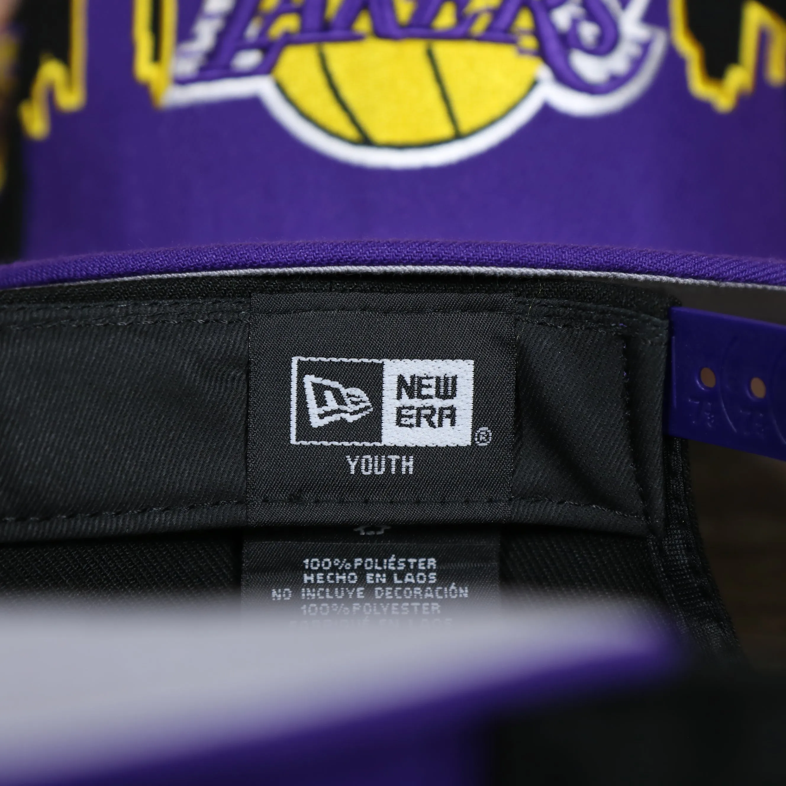 Los Angeles Lakers City Skyline Side Patch 9Fifty Youth Snapback Hat | Los Angeles Skyline 950