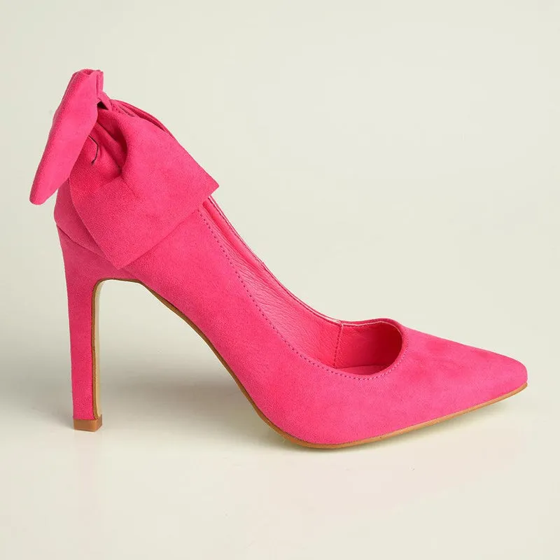 Madison Kessa Court Heels - Hot Pink