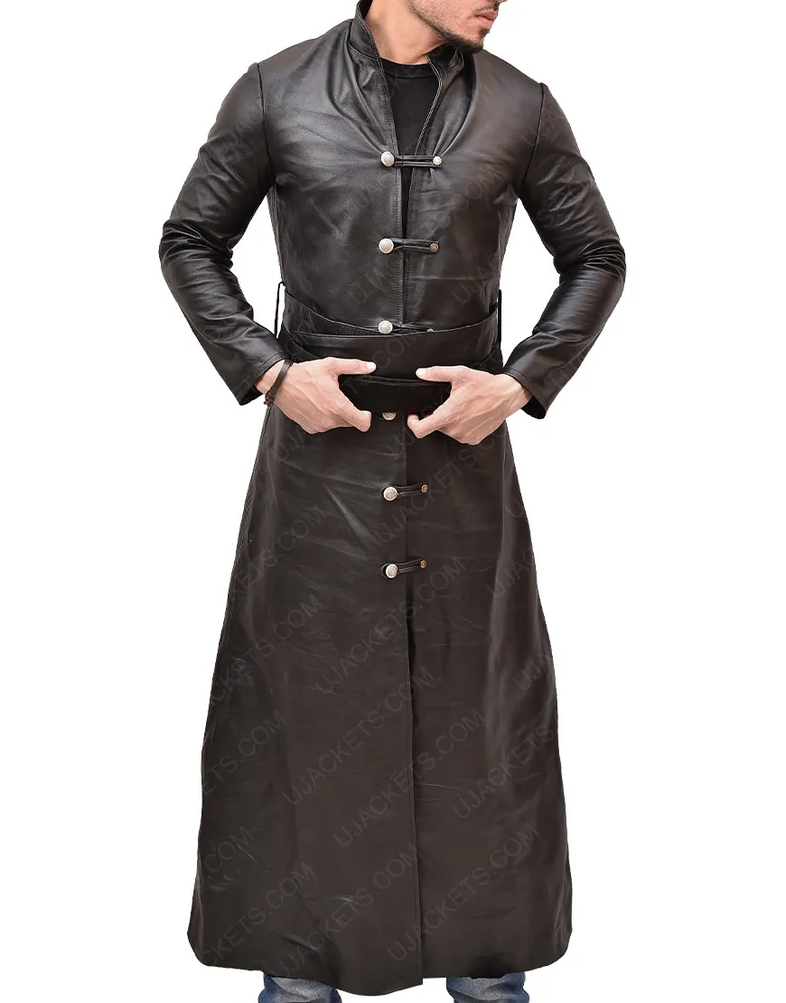 Marco Polo Lorenzo Richelmy Leather Coat - Lorenzo Richelmy Coat