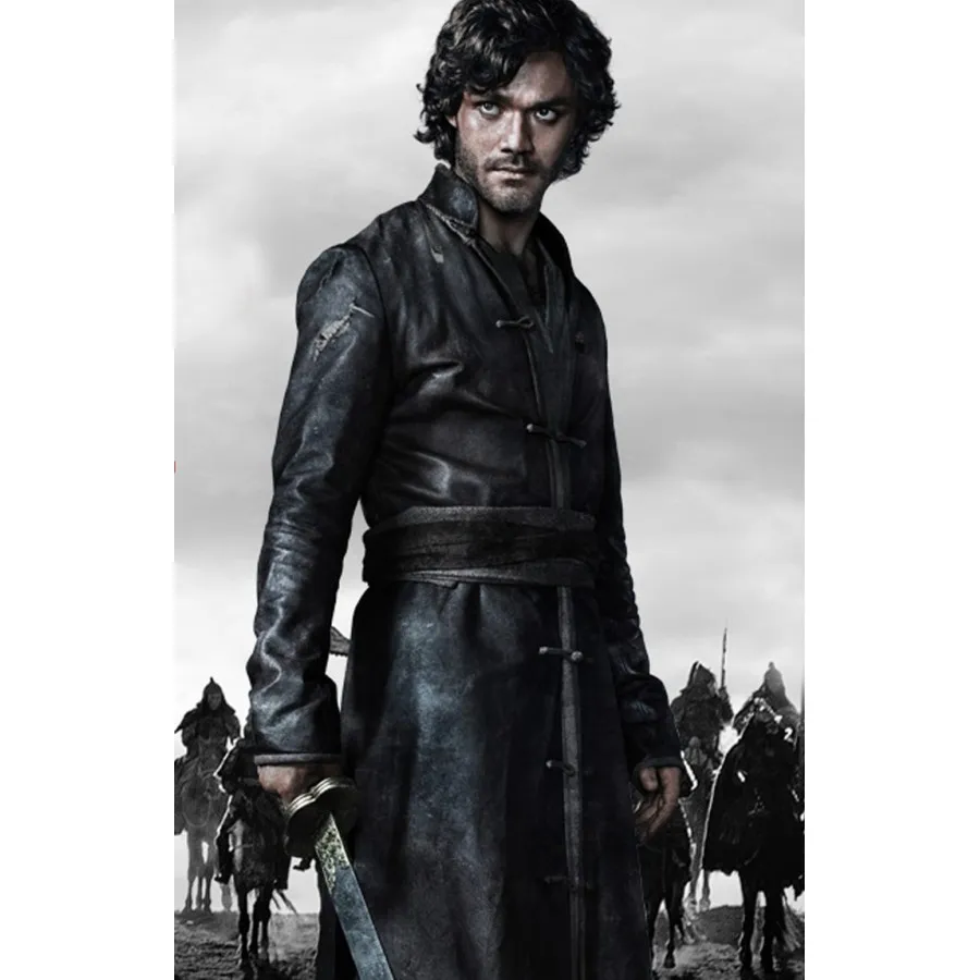 Marco Polo Lorenzo Richelmy Leather Coat - Lorenzo Richelmy Coat