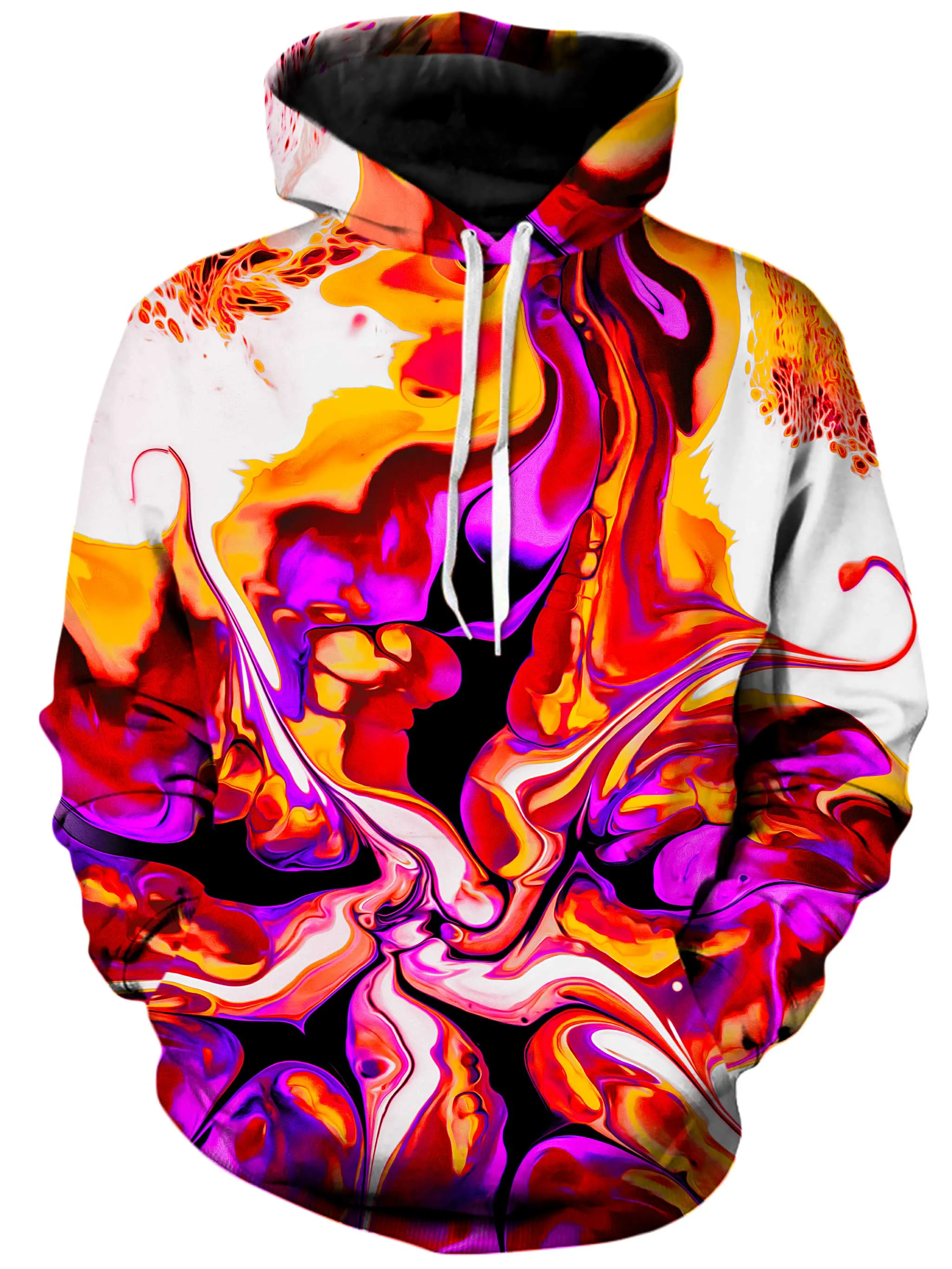 Melting Hibiscus Unisex Hoodie (Clearance)