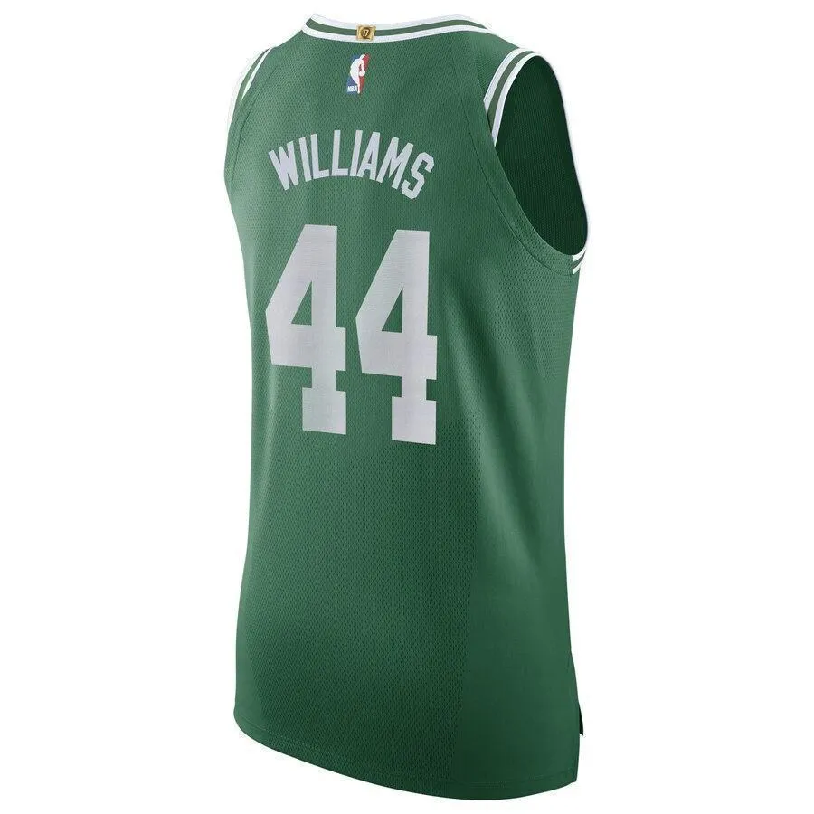 Men's Nike Robert Williams Green Boston Celtics Authentic Sponsor Patch Jersey – Icon Edition  Green