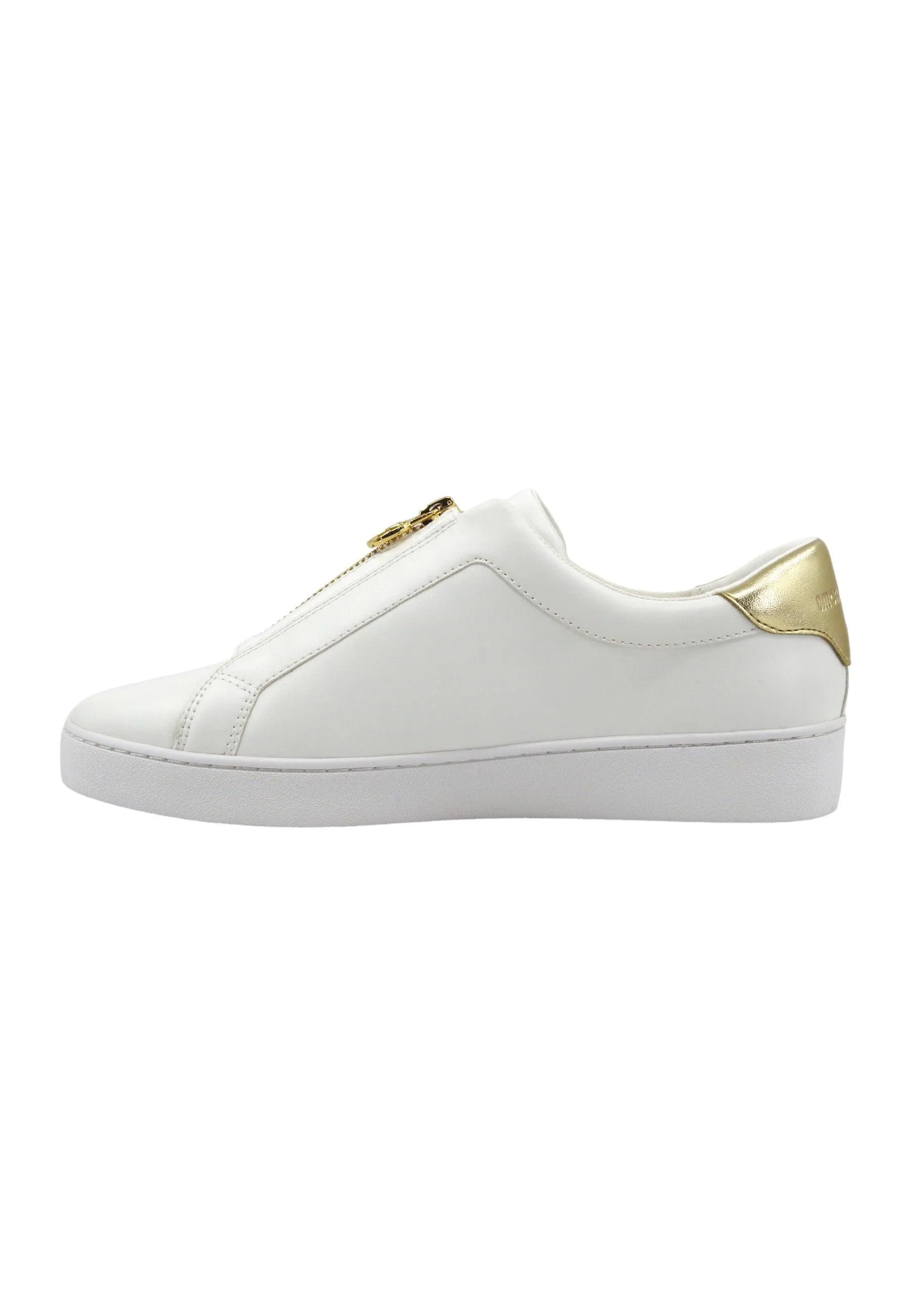 MICHAEL KORS Keaton Sneaker Donna Pale Gold Bianco 43R4KTFP2L