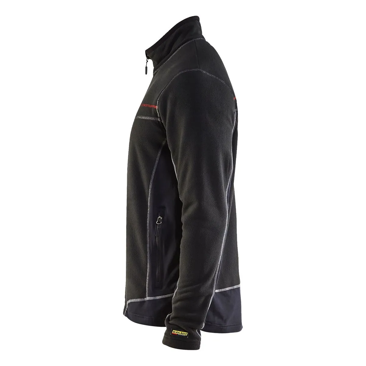 Micro Fleece Jacket 4997 Wit/Grijs - Blåkläder