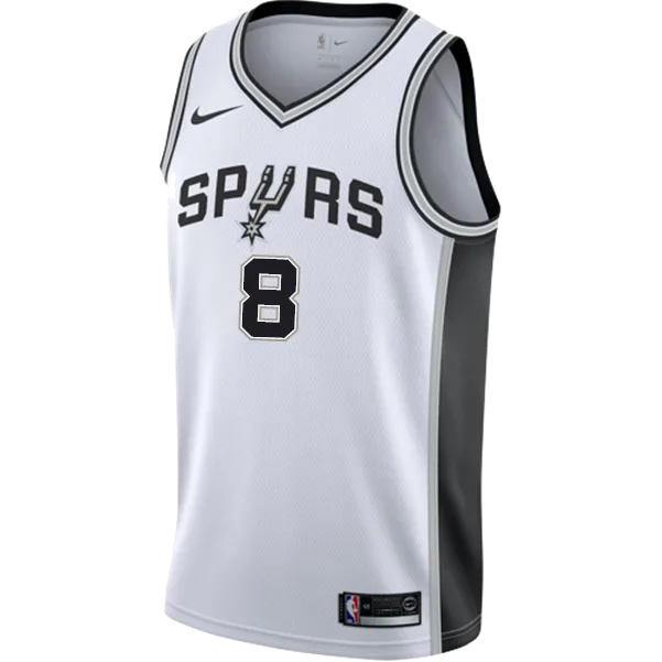 Mills San Antonio Spurs Men's Nike Custom Personalized Icon Swingman Jersey  White