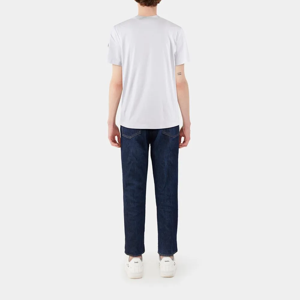 MONCLER  |Unisex Street Style Plain Cotton Short Sleeves Logo T-Shirts