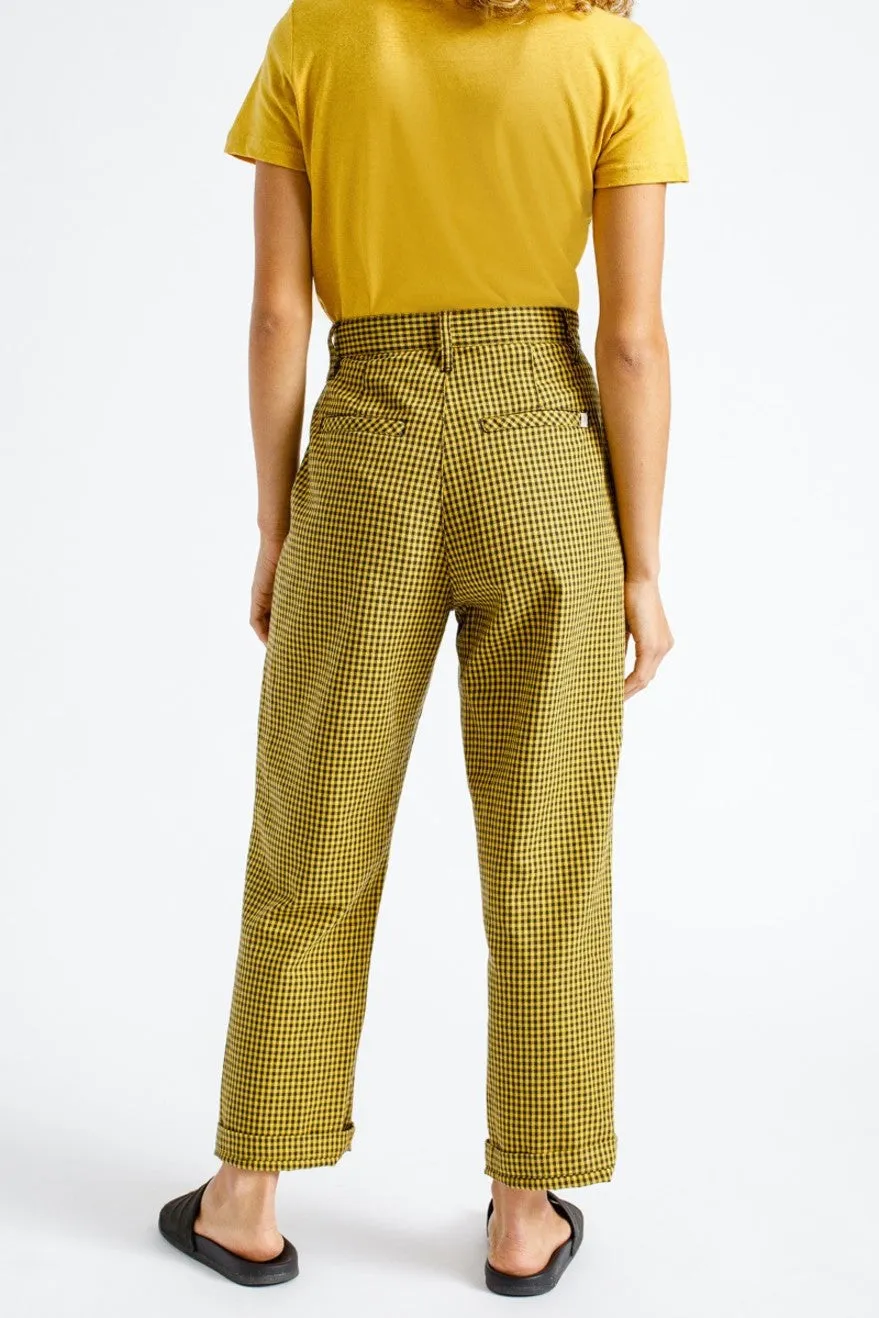 Natalia Trouser Pant - Sunset Yellow