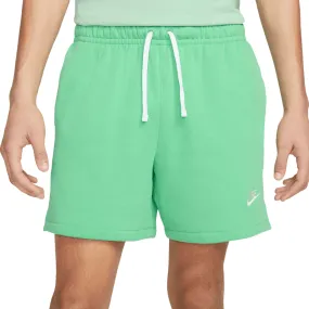 Nike Club Fleece French Terry Flow Shorts Spring Green DX0731-363