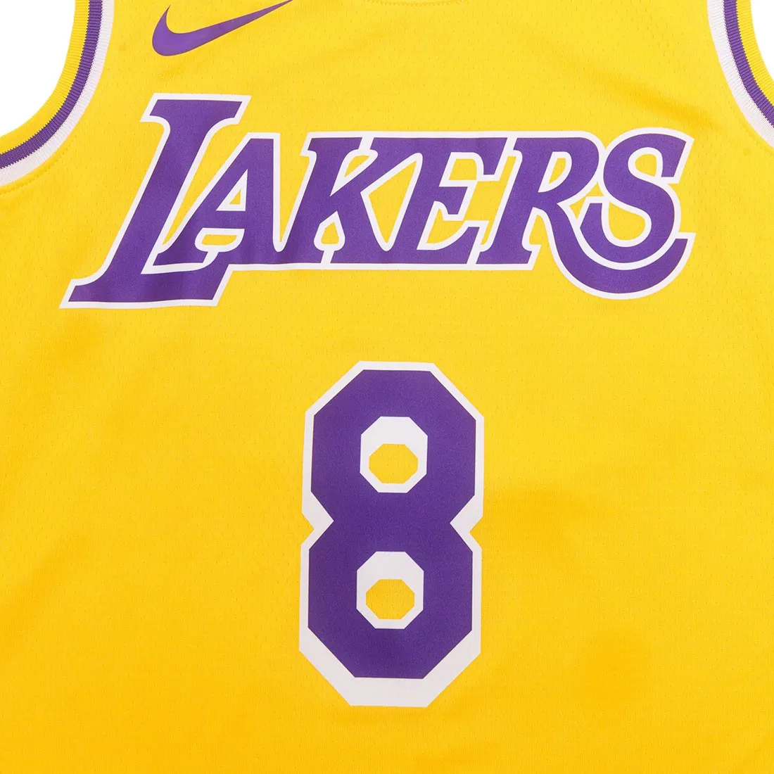 Nike Men Kobe Bryant Lakers Icon Edition Jersey (amarillo / field purple / white)