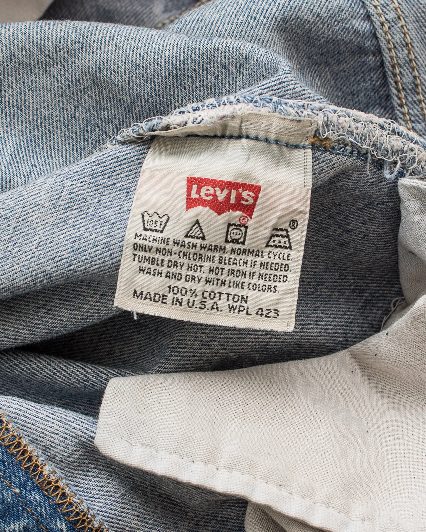 No. 21 Vintage 1990's Made in USA Levi's 501 Jeans W 32 / L 32