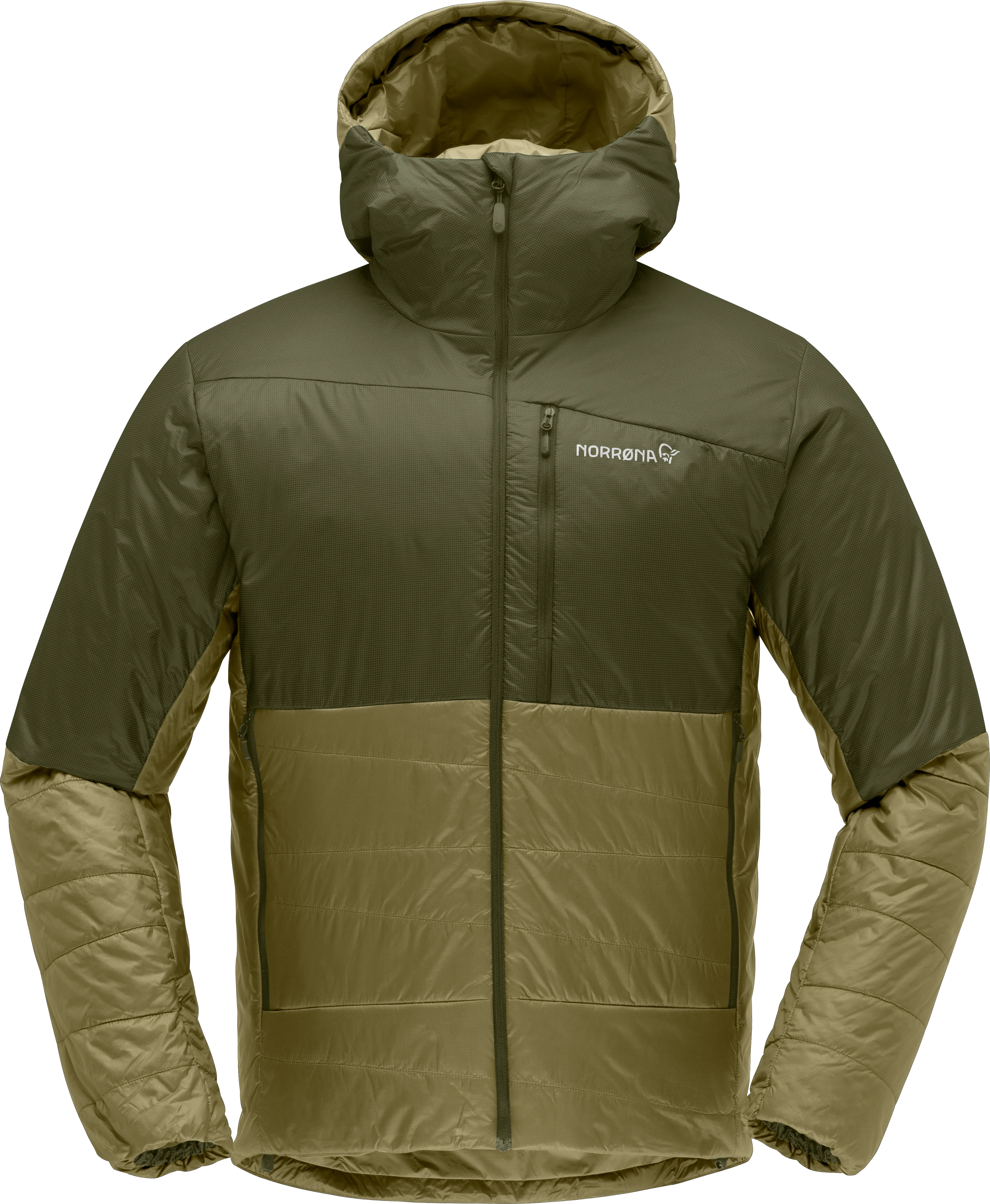 Norrøna Men's Falketind Thermo60 Hood Olive Night/Olive Drab | Buy Norrøna Men's Falketind Thermo60 Hood Olive Night/O