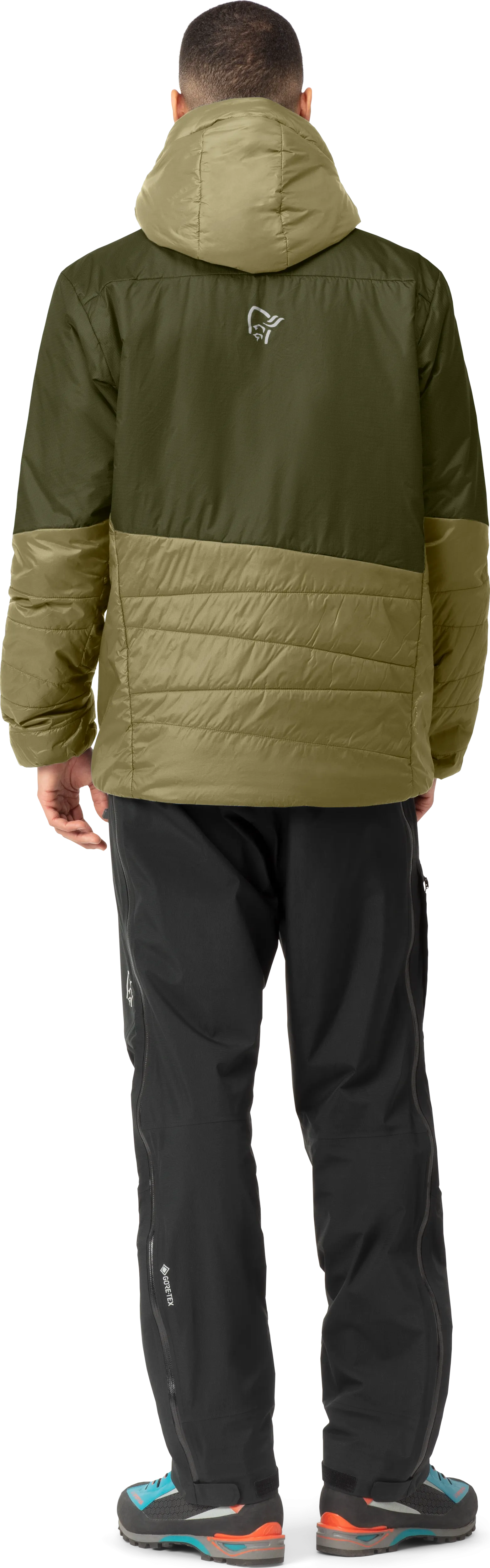 Norrøna Men's Falketind Thermo60 Hood Olive Night/Olive Drab | Buy Norrøna Men's Falketind Thermo60 Hood Olive Night/O