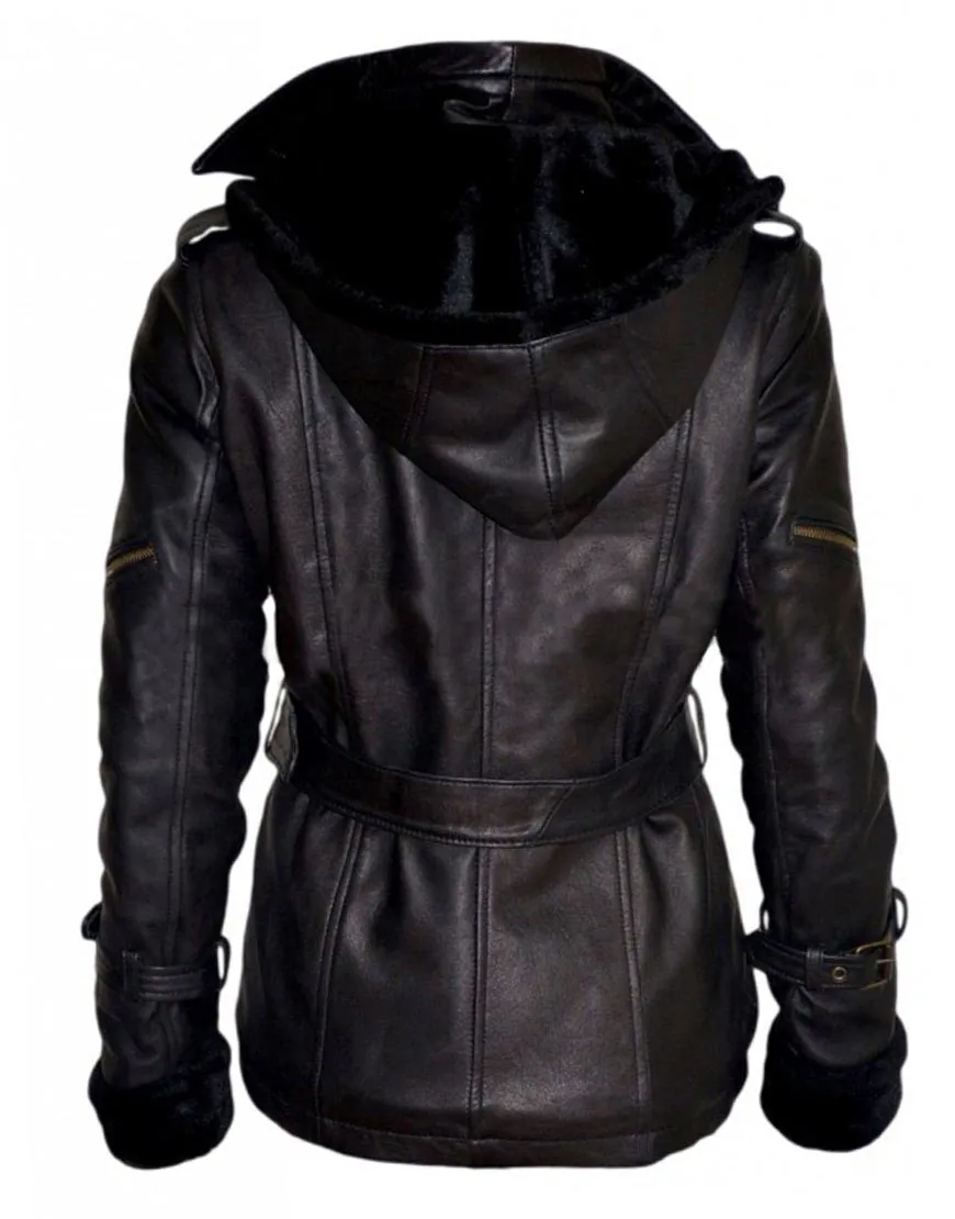 Once Upon a Time Emma Swan Jacket with Hoodie - UJackets