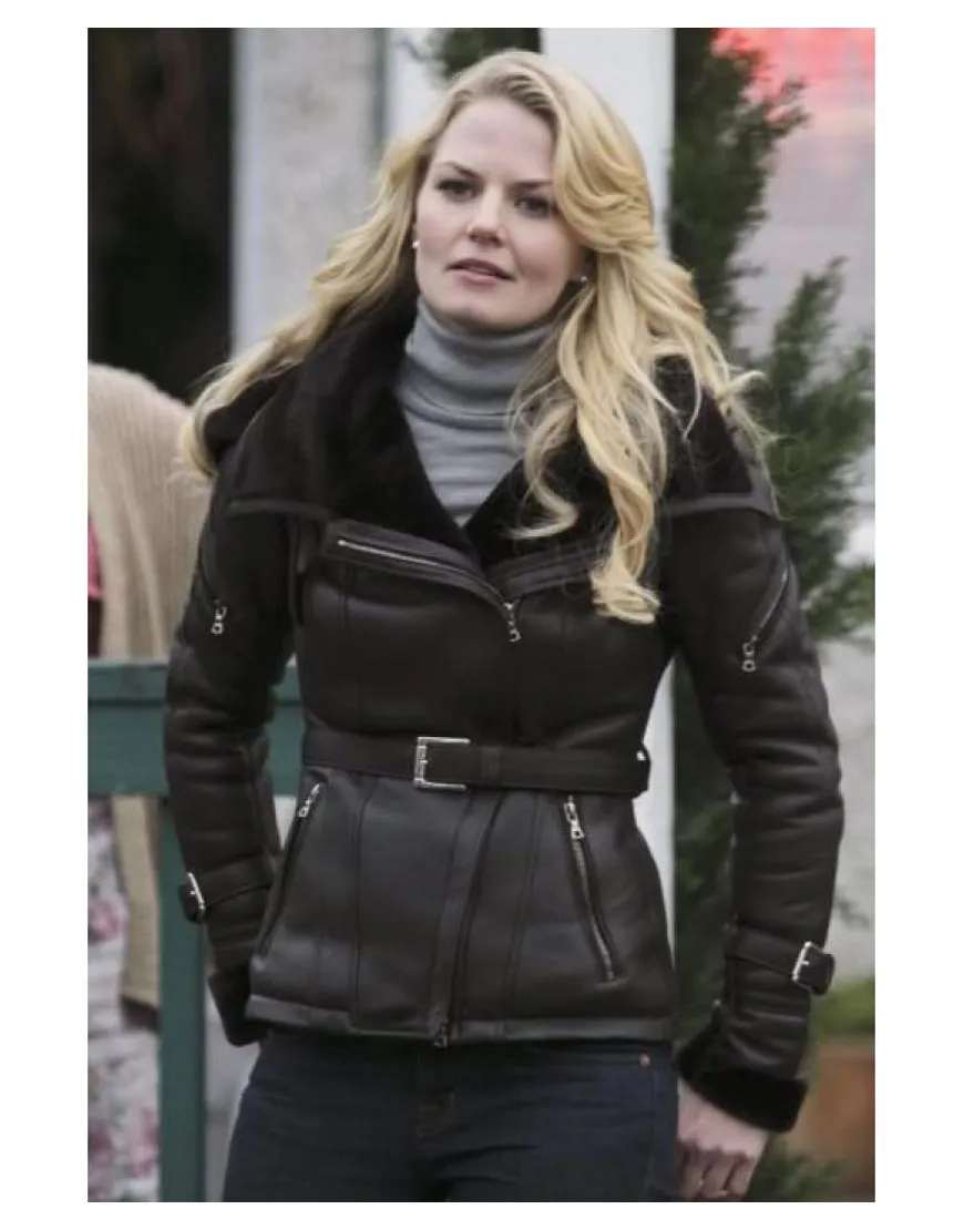 Once Upon a Time Emma Swan Jacket with Hoodie - UJackets