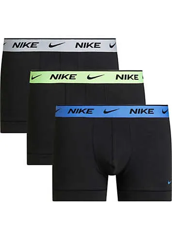 Pack of 3 Logo Print Jersey Boxers by Nike | Look Again