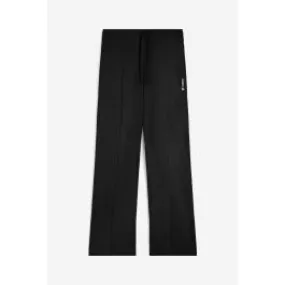 Pantaloni ampi in french terry donna Nero