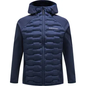 Peak Performance - Argon Hybrid Hood Jacket Men blue shadow