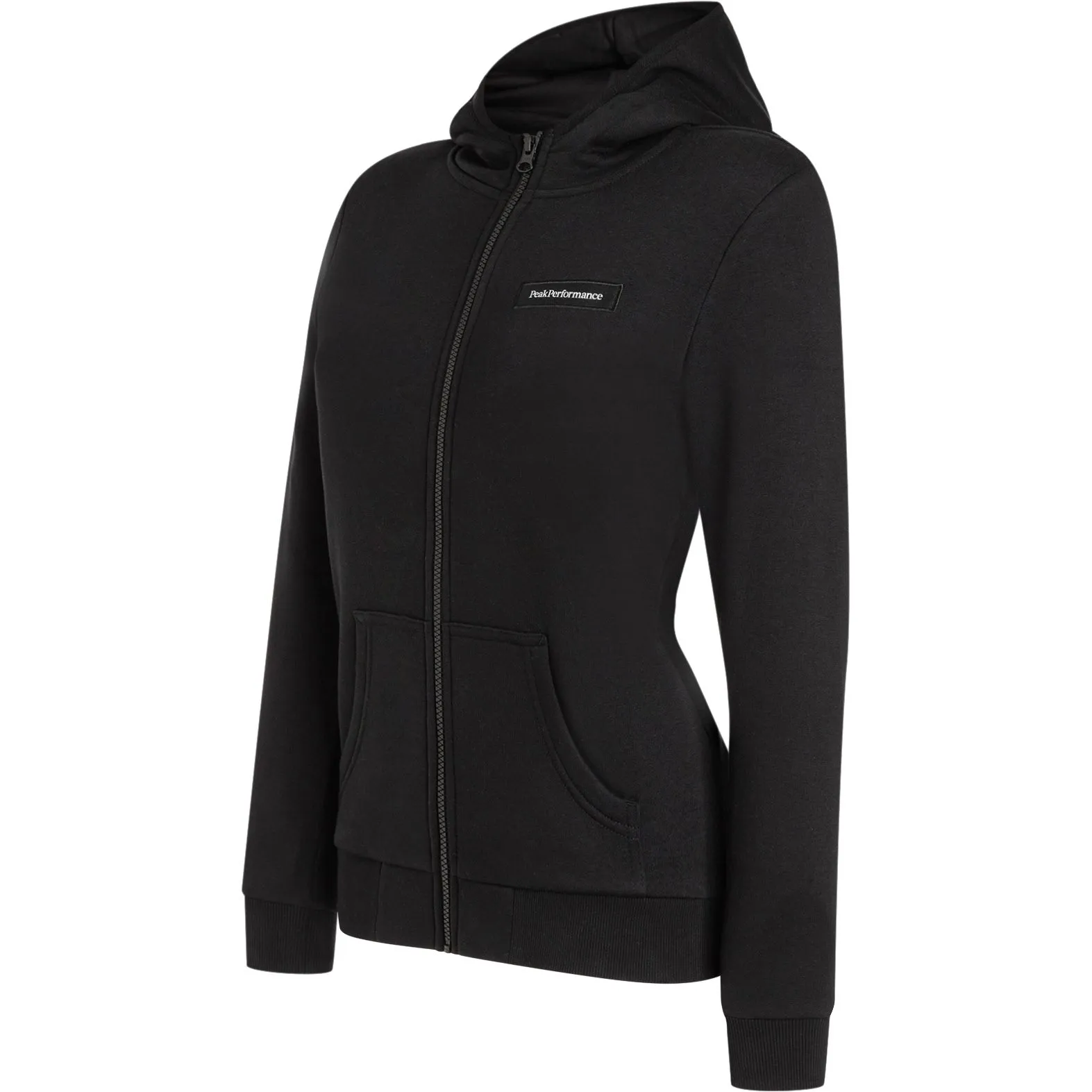 Peak Performance - Logo Zip Hood Sweat Jacket Women black