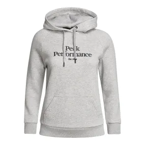 Peak Performance Women's Original Hood (Fall 2021) Med Grey Melange | Buy Peak Performance Women's Original Hood (Fall