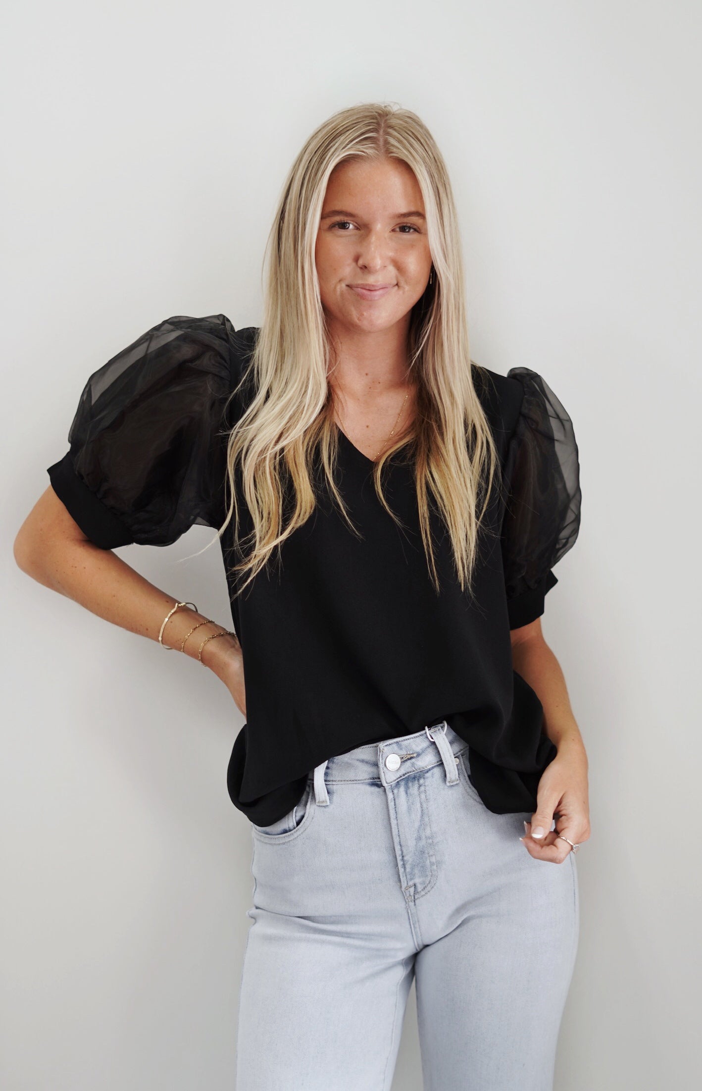 Polly Puff Sleeve Top