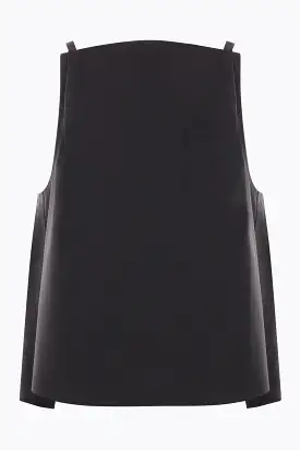 poplin sleeveless top